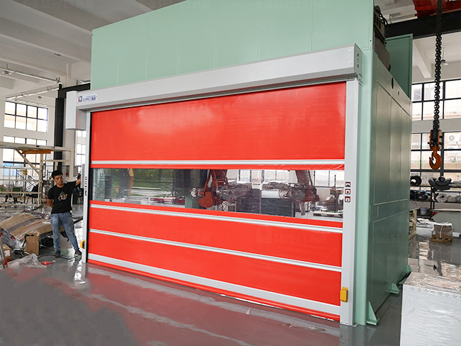 無(wú)錫工廠防爆快速卷簾門(mén)插圖